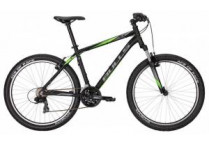 Велосипед Bulls Pulsar (2017) black matt (i-grey/neon green all matt)