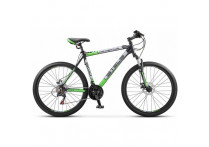 Велосипед Stels Navigator 600 V V010 Серый/Серебристый/Зеленый