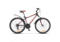 Велосипед Stels Navigator 630 V V010 Черный/Серебро/Красный