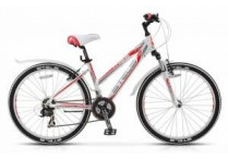 Велосипед Stels Miss-6100 V V010 Белый/Серый/Красный