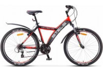 Велосипед Stels Navigator 570 V Черный/Серый/Красный (16 г)