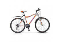 Велосипед Stels Miss-8700 V Оранжевый/Белый (14 г)