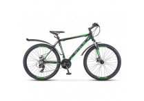 Велосипед Stels Navigator 620 MD V010 Чёрный/Зелёный/Антрацит (LU088804)
