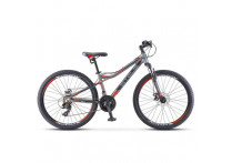 Велосипед Stels Navigator 610 MD V040 Антрацитовый/Красный 26 (LU088701)