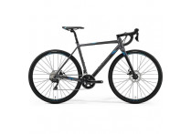 Велосипед Merida Mission СХ400 MattSilver (Blue) 2019