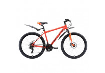 Велосипед Stark'20 Indy 26.1 D Shimano оранжевый/белый/чёрный