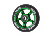 Колесо HIPE 5-Spoke 100mm Зеленый/черный