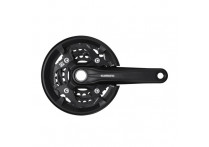 Шатун Shimano MT210 170мм 46/30 для 2*9 ск с защитой черный EFCMT210CX60CL
