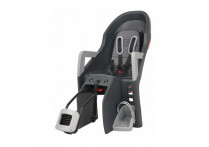 Велокресло детское Polisport Guppy rs plus ff крепление на подсед тр, dark grey/silver PLS8637700023