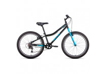 Велосипед 24' Altair MTB HT 24 1.0 6 ск 20-21 г 39019 12' Голубой/Розовый/RBKT11N46004