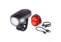 Комплект освещения SIGMA SPORT AURA 45 USB / NUGGET II с кабелем USB