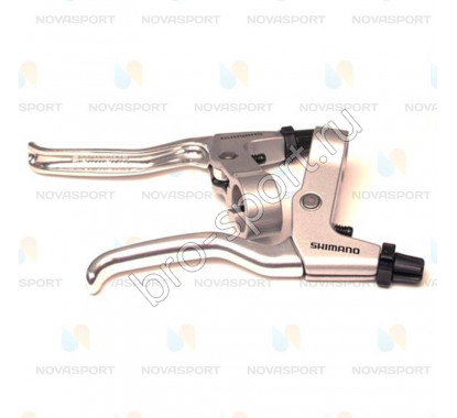 Ручки тормозные Shimano BL-R550 серебро EBLR550PAS