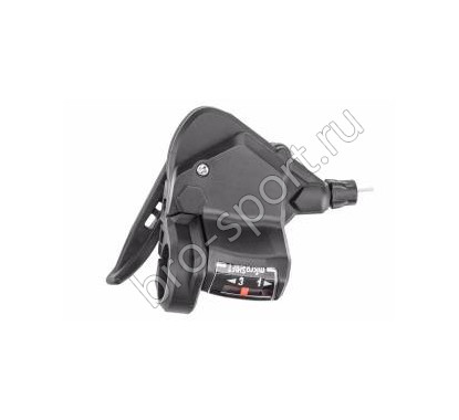 Шифтер Microshift TS-38-3L левый 3ск 1800 мм/590108