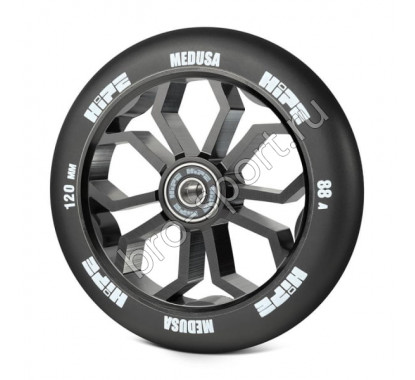 Колесо HIPE Medusa wheel LMT36 120мм black/core black