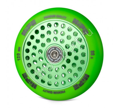 Колесо HIPE H20 120мм Зеленый/зеленый