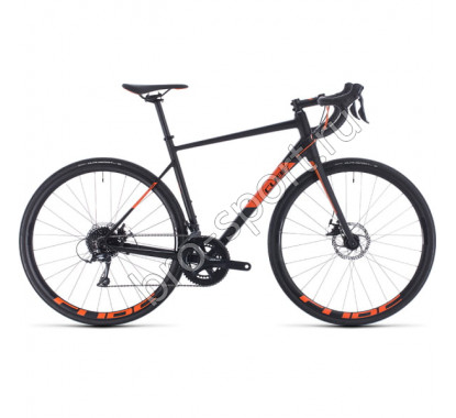 Велосипед CUBE ATTAIN PRO (black'n'orange) 2020