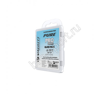 Мазь скольжения VAUHTI PURE PRO COLD -2°C/-20°C 45 г