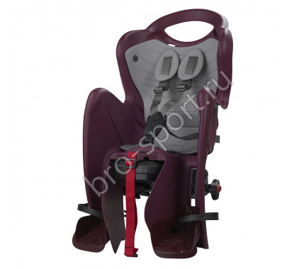 Сиденье заднее MR FOX EASY DREAM PLUM LUX, крепление на багажник