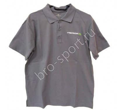 Футболка Merida Polo Shirt Grey кор.рукав
