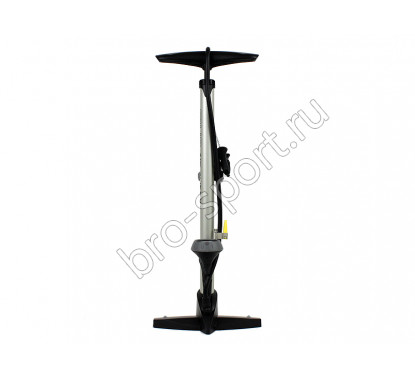 Насос напольный Giyo GF-55P, стальной корпус, макс.давление 160psi, высоко поднятый удобный манометр, реверсивная головка. в торговой упаковке